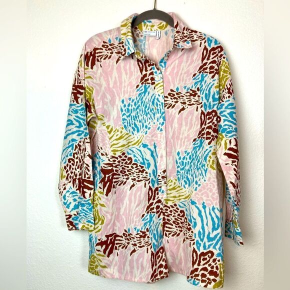 ASOS Design Linen Romper long sleeved short shorts🫶 - Picture 1 of 8